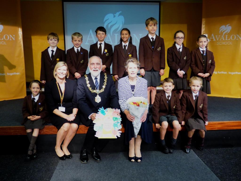 Avalon School The Mayor and Mayoress visit Avalon